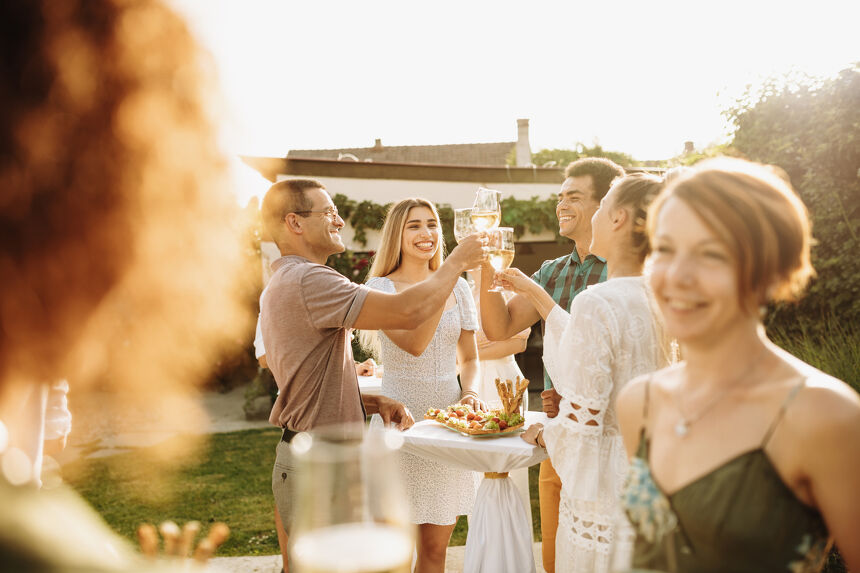 3 Back yard party